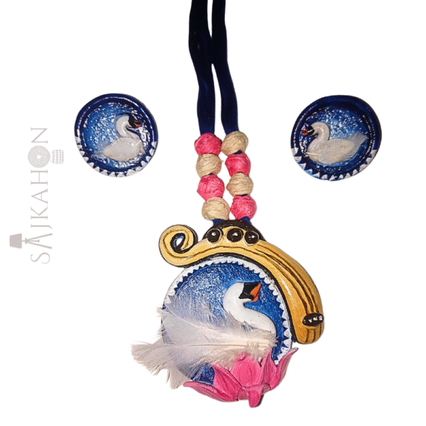 White Swan – Ethnic Handmade Jewellery Set
