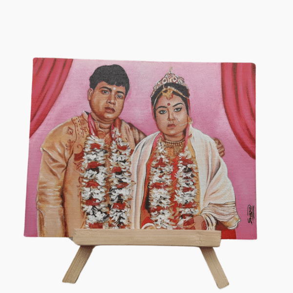 Mini Canvas Couple Portrait (2 Faces)
