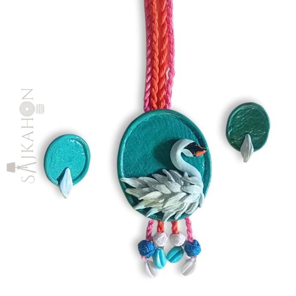 Elegant Beauty White Swan Clay Set