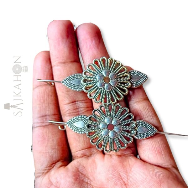 Classic Oxidized Bugadi Earrings