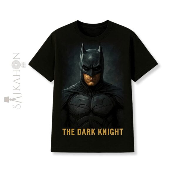 “The Dark Knight” Cinematic Graphic T-Shirt