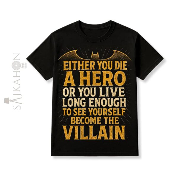 "You Either Die a Hero..." Tee