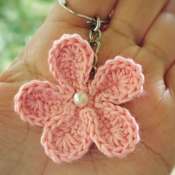 Handmade Crochet Bow Charm – Keychain | Bagcharm | Phone Charm